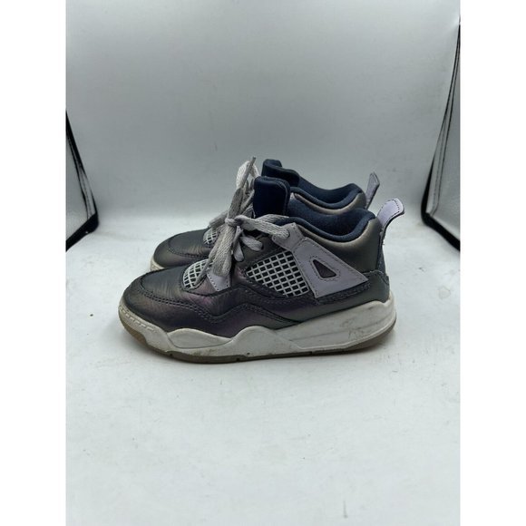 Nike Air Jordan 4 Retro SE GS Size 10C Monsoon Blue Armory IV OG BQ9041-400 - Picture 1 of 7